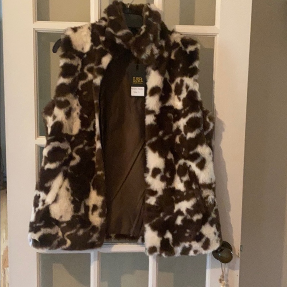 Cow print Vest
